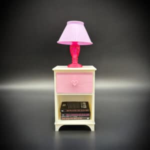 Doll House Night Stand - Doll Furniture - Pick your Colors - 1:6 Scale