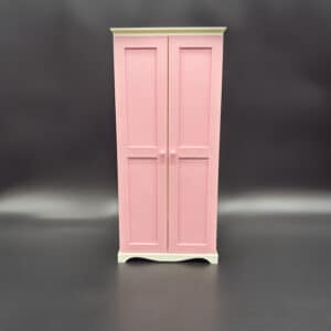 Doll House Wardrobe - Doll Furniture - Pick your Colors - 1:6 Scale