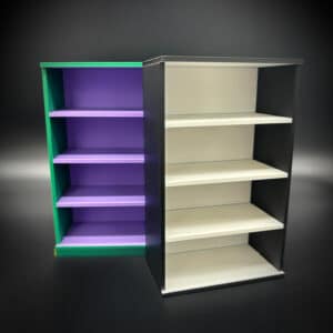 Doll House Shelves - Doll Furniture - Pick your Colors - 1:6 Scale