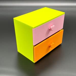 Doll House Drawers - Doll Furniture - Pick your Colors - 1:6 Scale