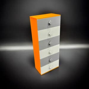 Doll House Drawers - Doll Furniture - Pick your Colors - 1:6 Scale