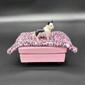 Doll House Ottoman - Doll Furniture - Pick your Colors - 1:6 Scale
