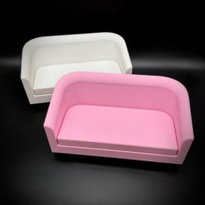 Doll House Couch - Doll Furniture - Pick your Colors - 1:6 Scale