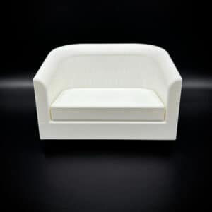 Doll House Love Seat - Doll Furniture - Pick your Colors - 1:6 Scale