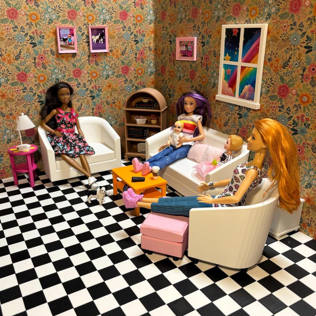 Our Story House of Pink Dreams Barbie Furniture and Accessories