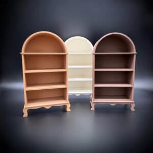 Doll House Shelves - Doll Furniture - Pick your Colors - 1:6 Scale