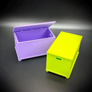 Doll House Storage Chest - Doll Furniture - Pick your Colors - 1:6 Scale