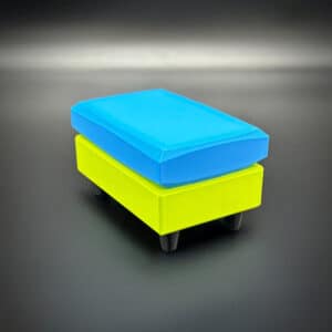 Doll House Ottoman - Doll Furniture - Pick your Colors - 1:6 Scale